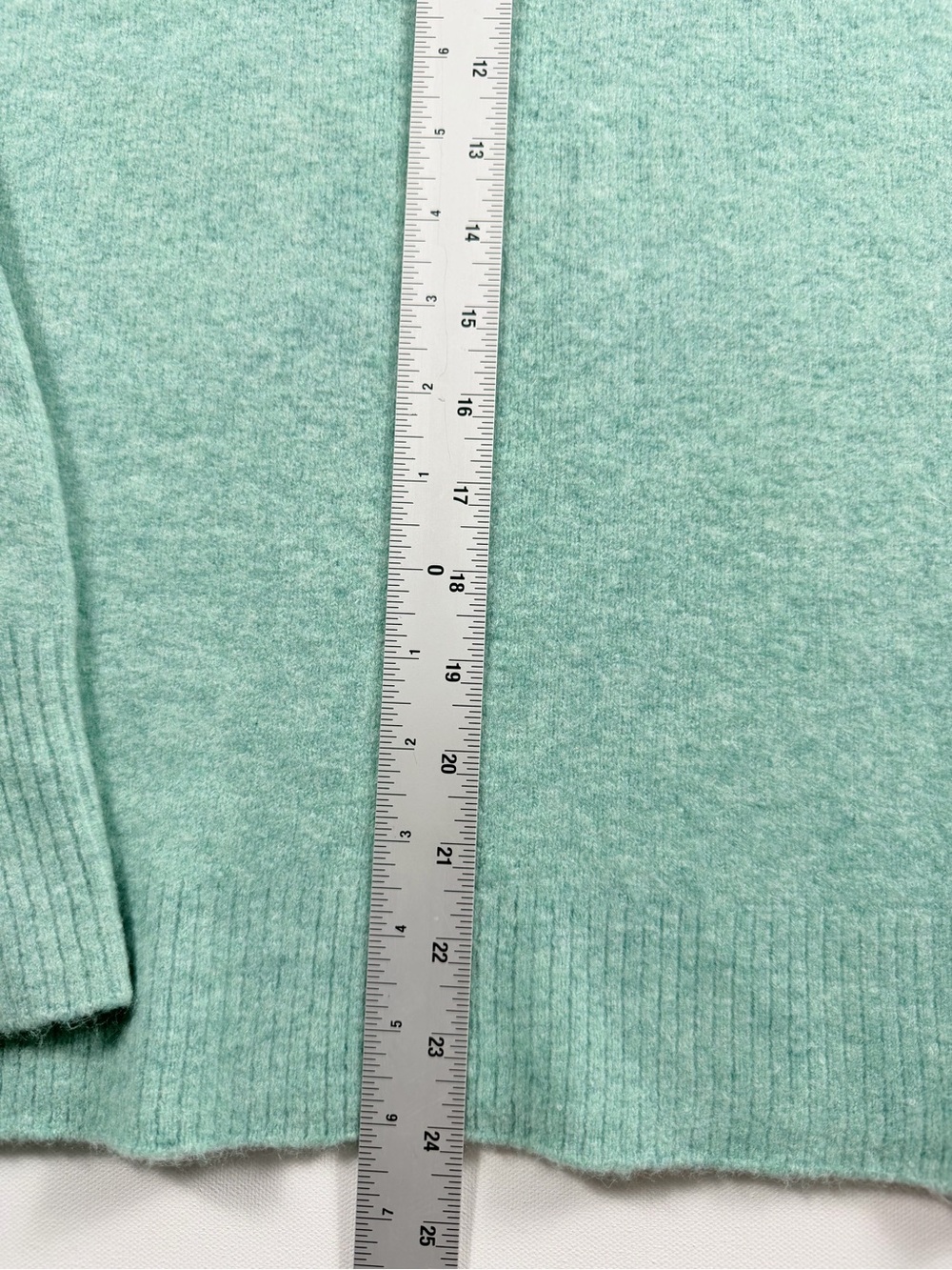 J.Crew Extra Soft Crewneck Sweater Mint Green XL NWT Preppy Coastal Grandma - Picture 5 of 8